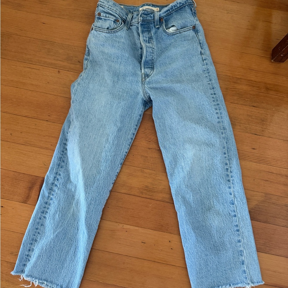 Levi's ribcage Straight Jeans